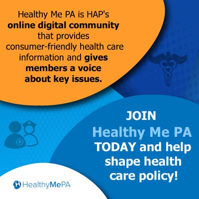 Join Healthy Me PA and help shape health care!