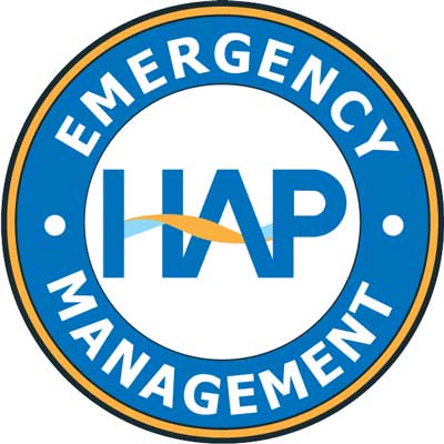 HAP's Emergency Management Team logo