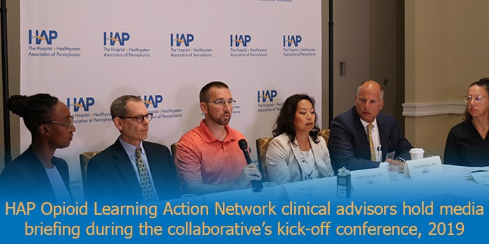 HAP Opioid Learning Action Network media briefing