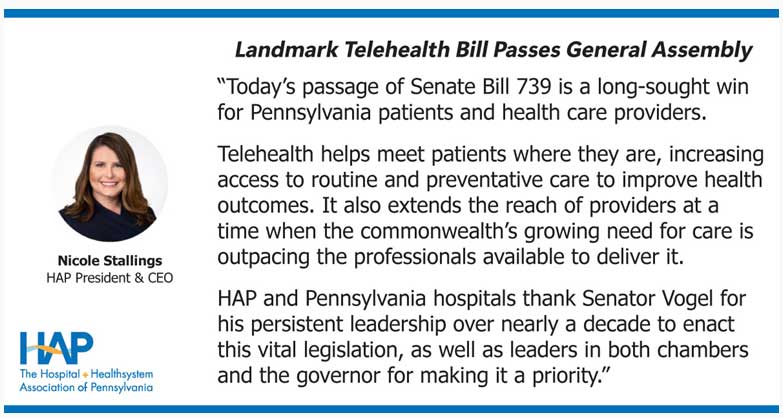 HAP CEO Nicole Stallings' statement about the General Assembly of Senate Bill 739